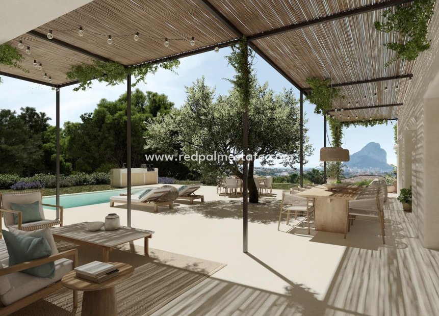 Nieuwbouw Woningen - Vrijstaande villa -
Calpe - Garduix