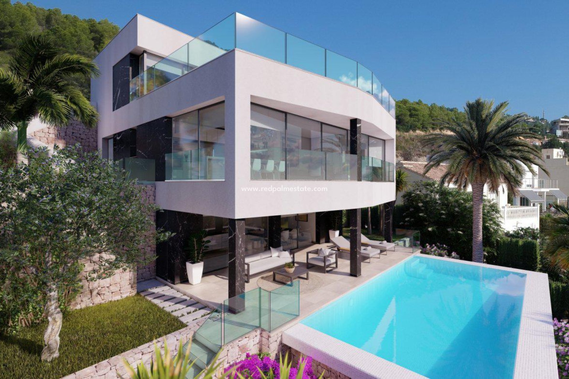 Nieuwbouw Woningen - Vrijstaande villa -
Calpe - Gran Sol