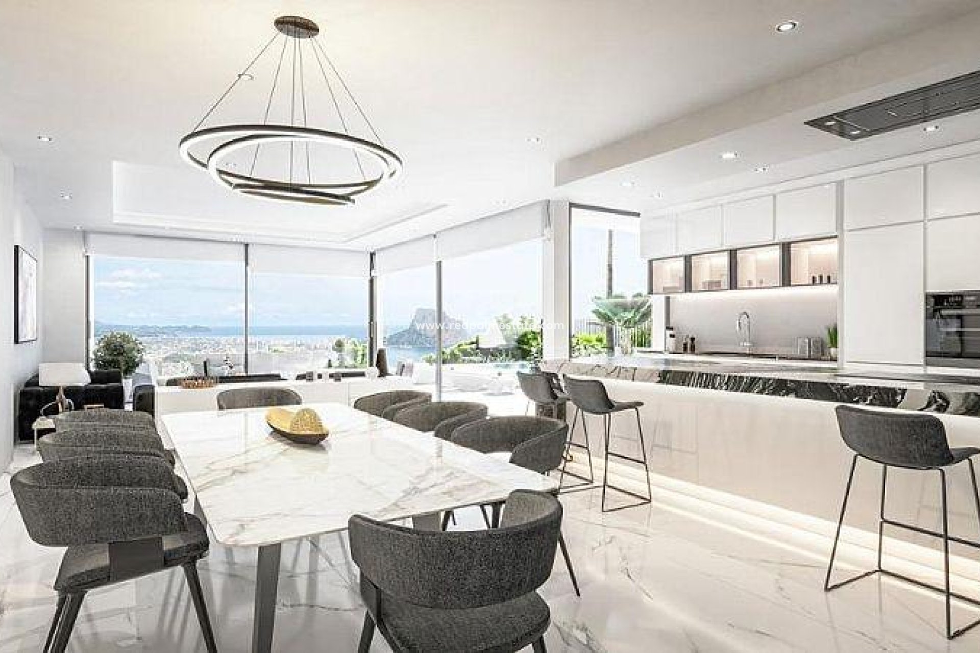 Nieuwbouw Woningen - Vrijstaande villa -
Calpe - Maryvilla