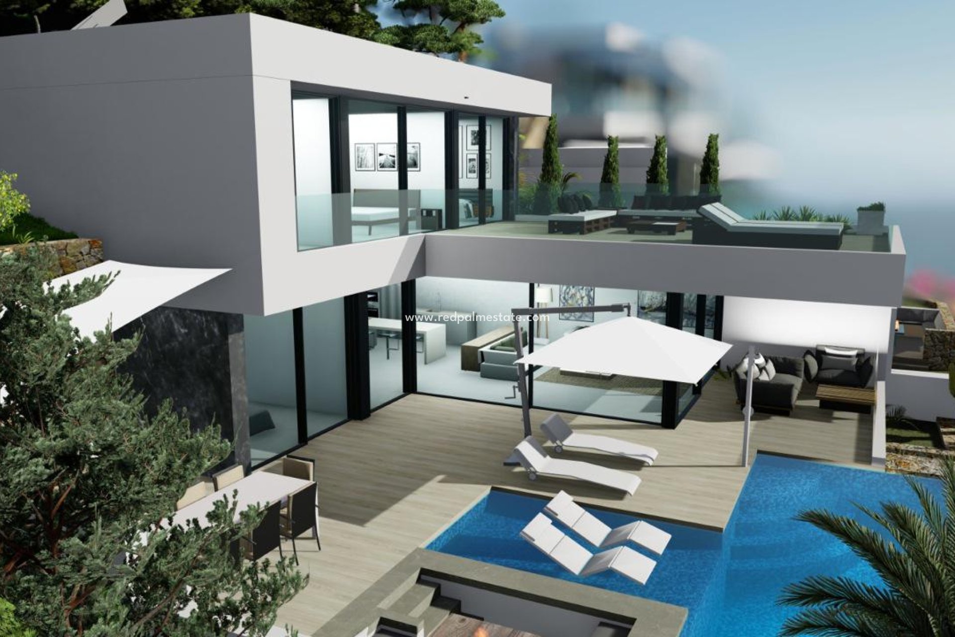 Nieuwbouw Woningen - Vrijstaande villa -
Calpe - Maryvilla