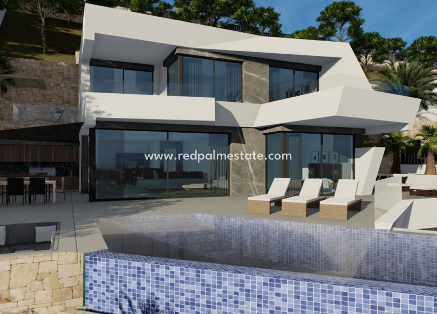 Nieuwbouw Woningen - Vrijstaande villa -
Calpe - Maryvilla