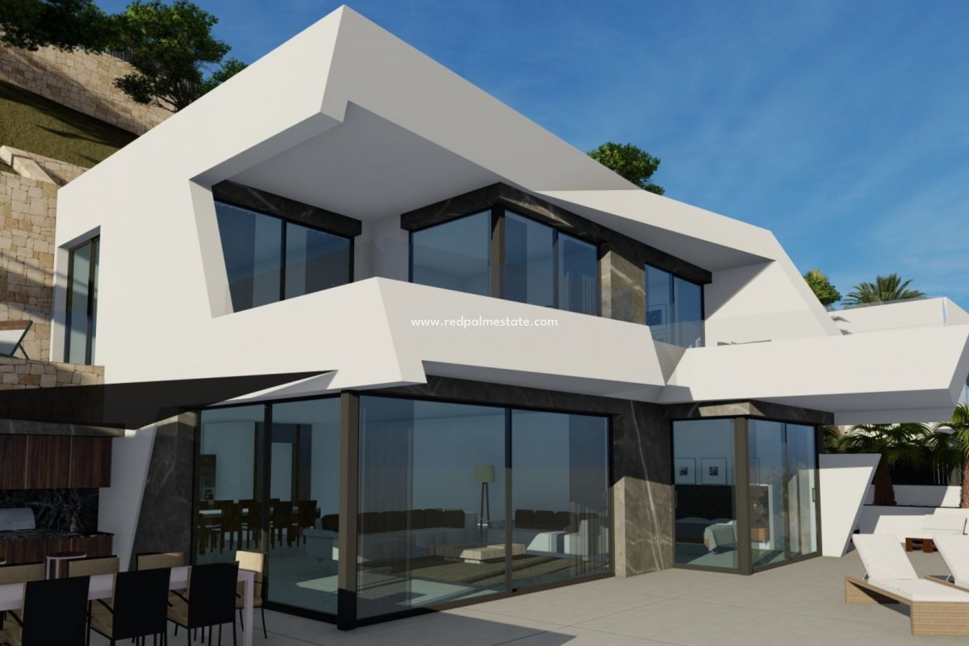 Nieuwbouw Woningen - Vrijstaande villa -
Calpe - Maryvilla