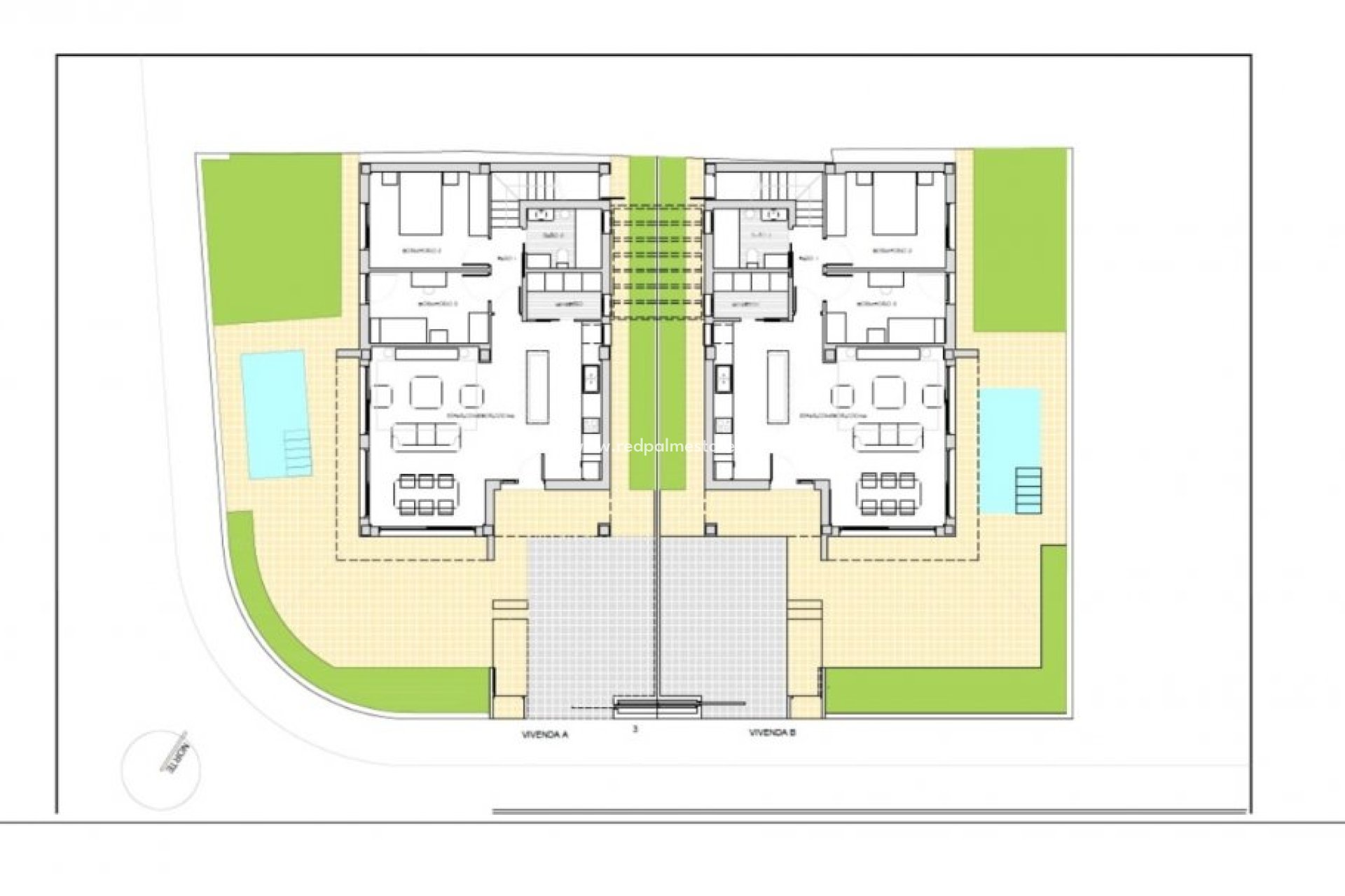 Nieuwbouw Woningen - Vrijstaande villa -
Daya Nueva - Pueblo