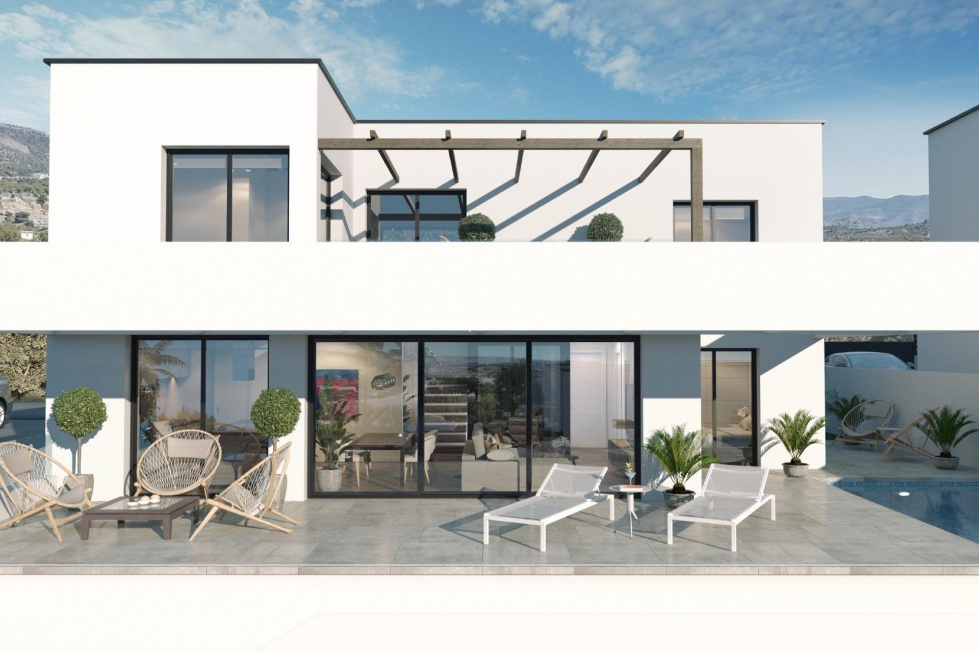 Nieuwbouw Woningen - Vrijstaande villa -
Finestrat - Golf Piug Campana