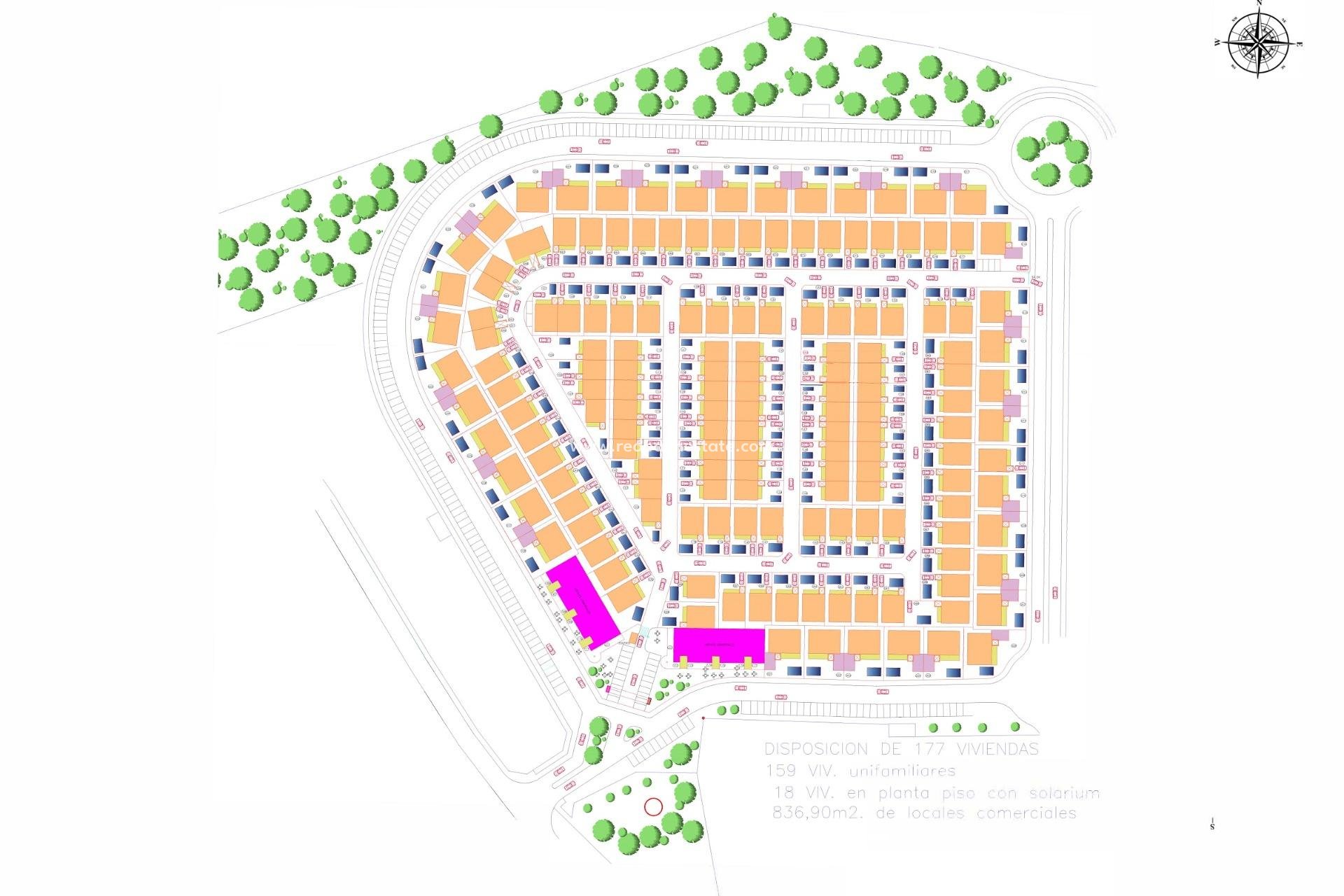 Nieuwbouw Woningen - Vrijstaande villa -
Fuente Álamo - La Pinilla