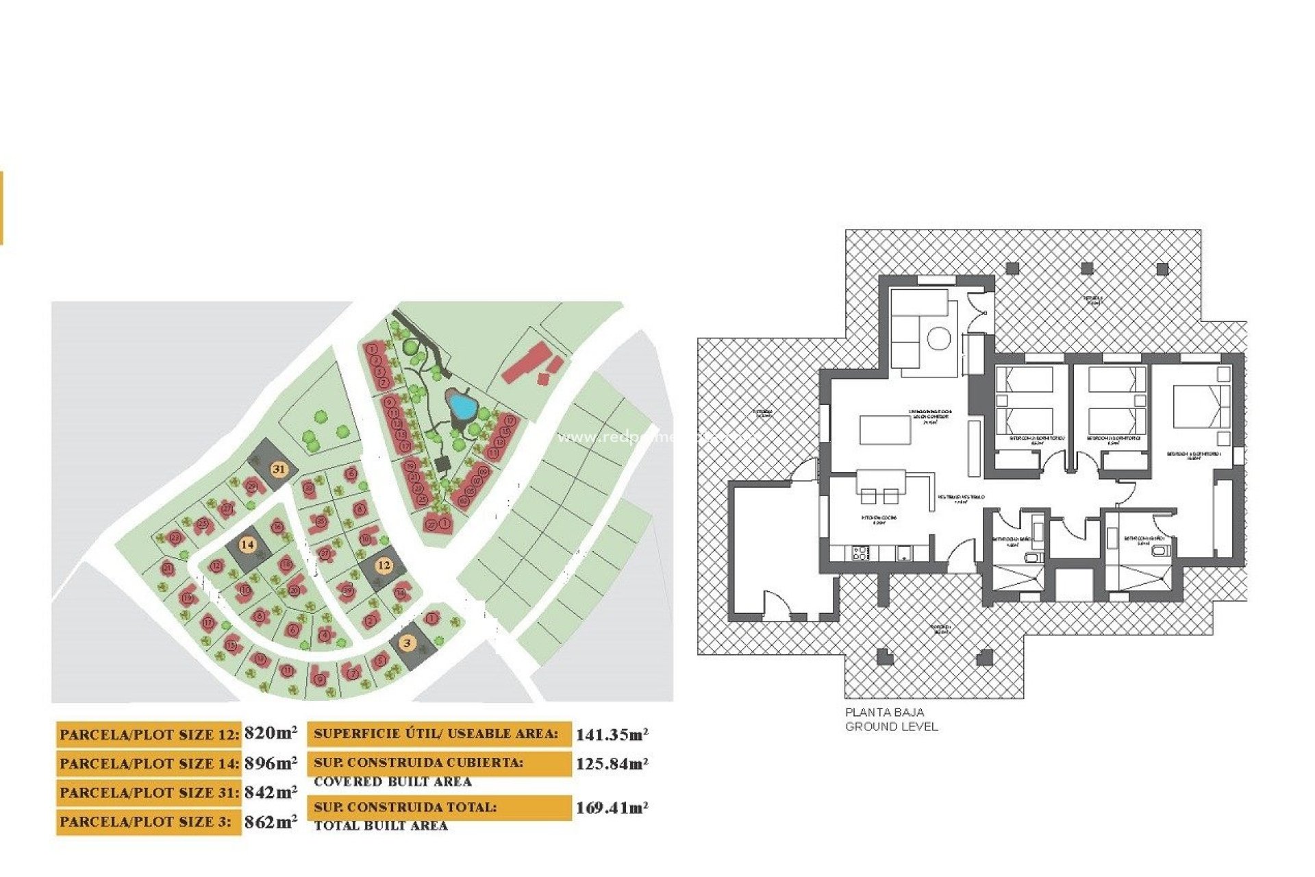 Nieuwbouw Woningen - Vrijstaande villa -
Fuente Álamo - Las Palas