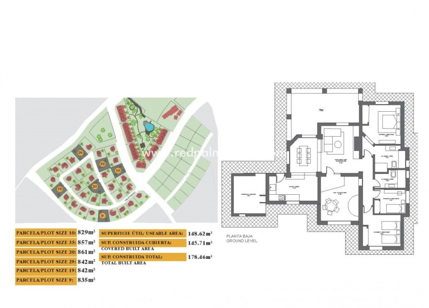 Nieuwbouw Woningen - Vrijstaande villa -
Fuente Álamo - Las Palas