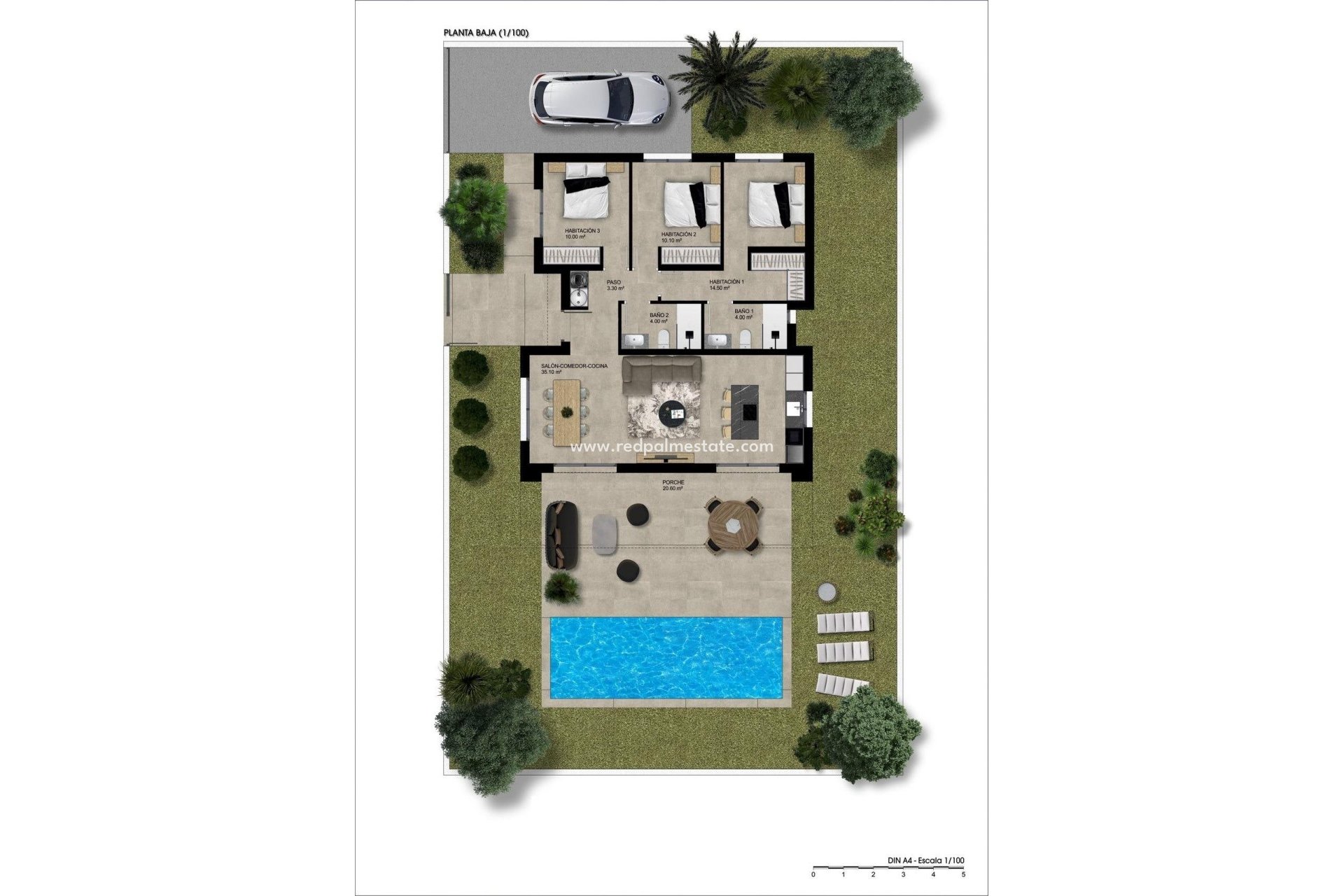 Nieuwbouw Woningen - Vrijstaande villa -
Hondón de las Nieves - La Solana