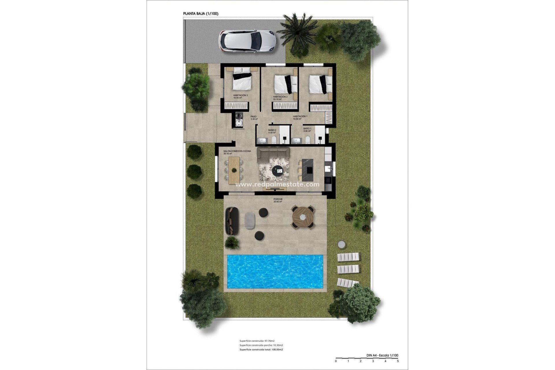 Nieuwbouw Woningen - Vrijstaande villa -
Hondón de las Nieves - La Solana