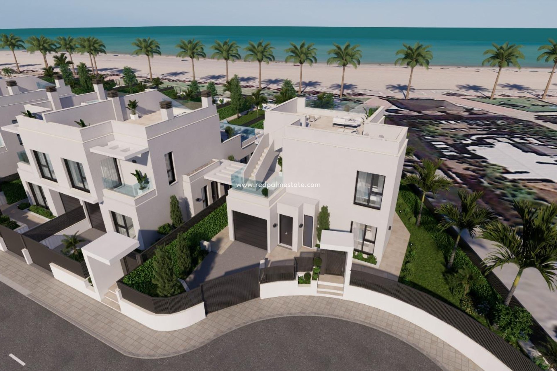 Nieuwbouw Woningen - Vrijstaande villa -
Los Alczares - Punta Calera