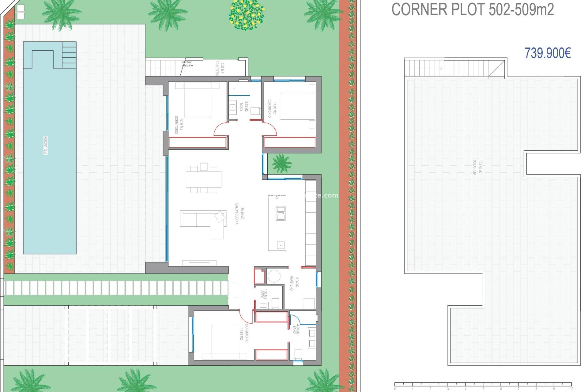 Nieuwbouw Woningen - Vrijstaande villa -
Los Alczares - Serena Golf