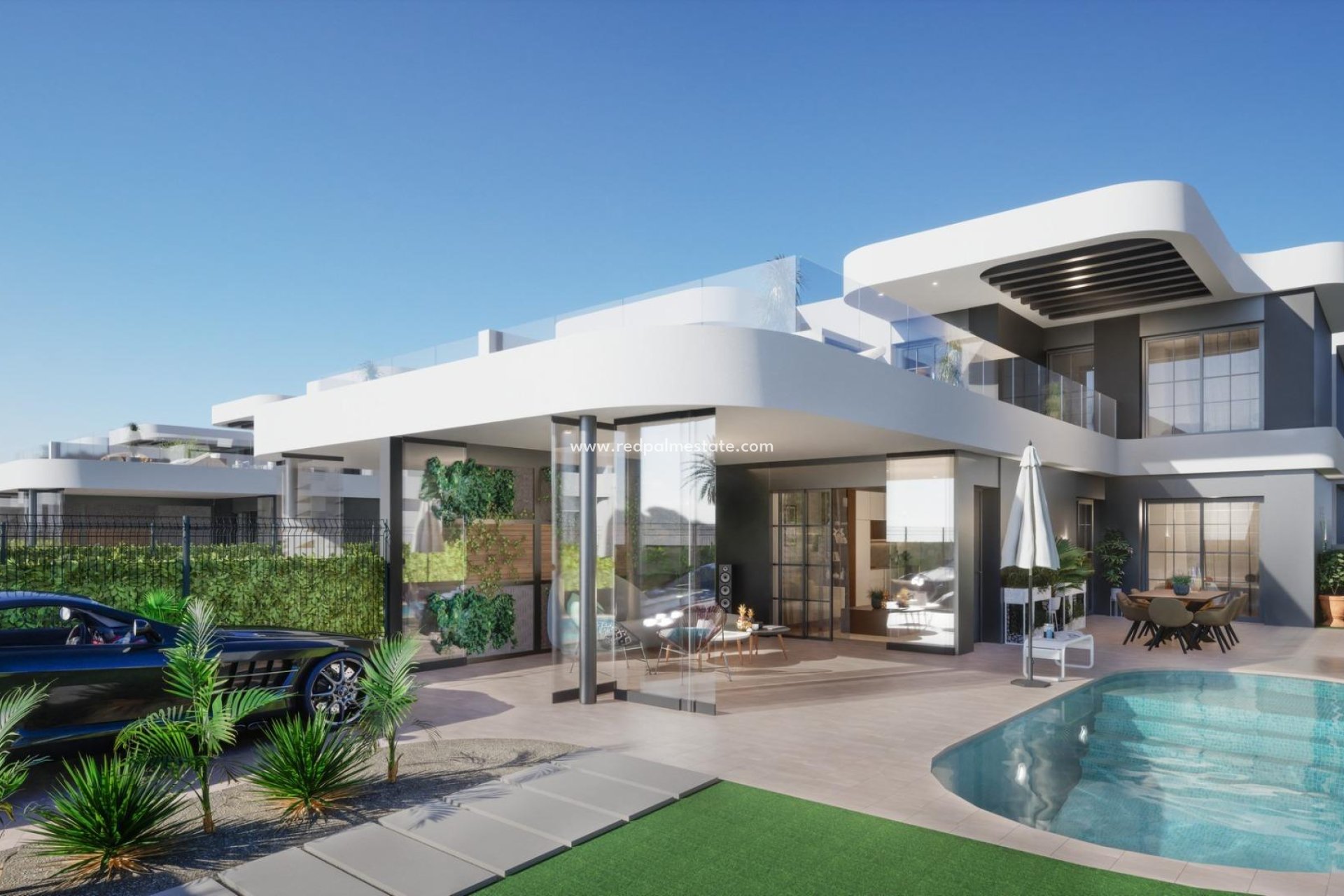 Nieuwbouw Woningen - Vrijstaande villa -
Los Alczares - Serena Golf