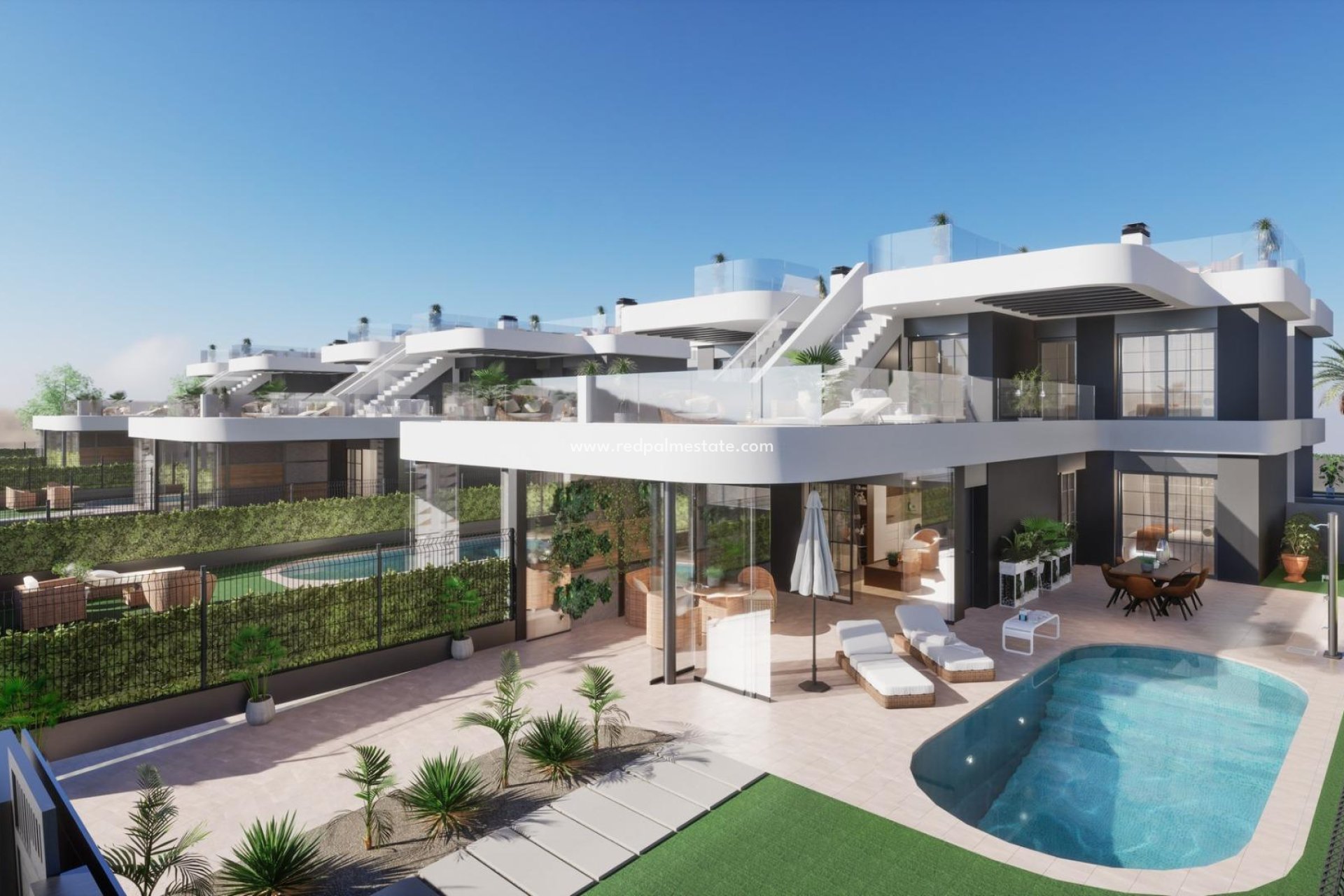 Nieuwbouw Woningen - Vrijstaande villa -
Los Alczares - Serena Golf