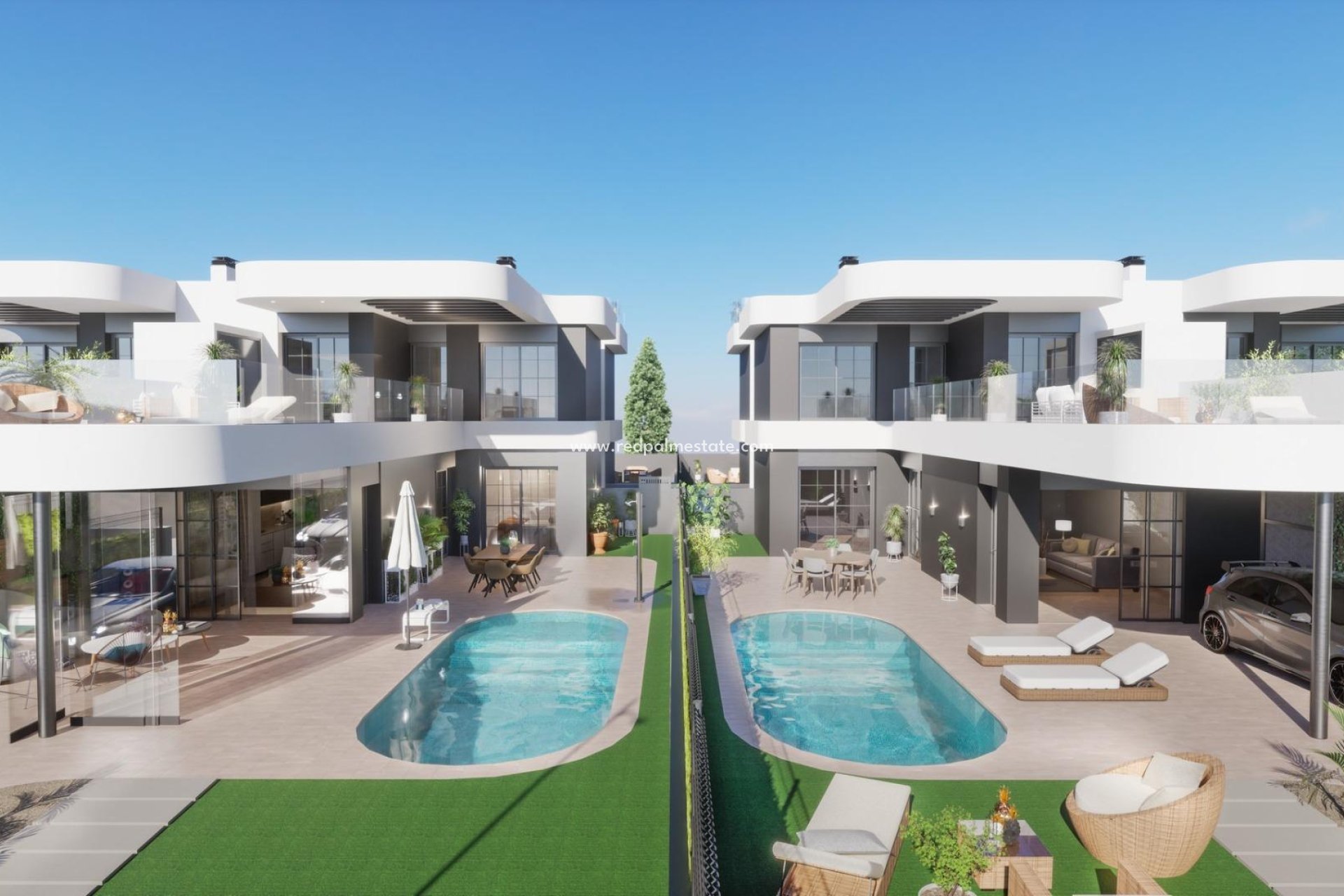 Nieuwbouw Woningen - Vrijstaande villa -
Los Alczares - Serena Golf