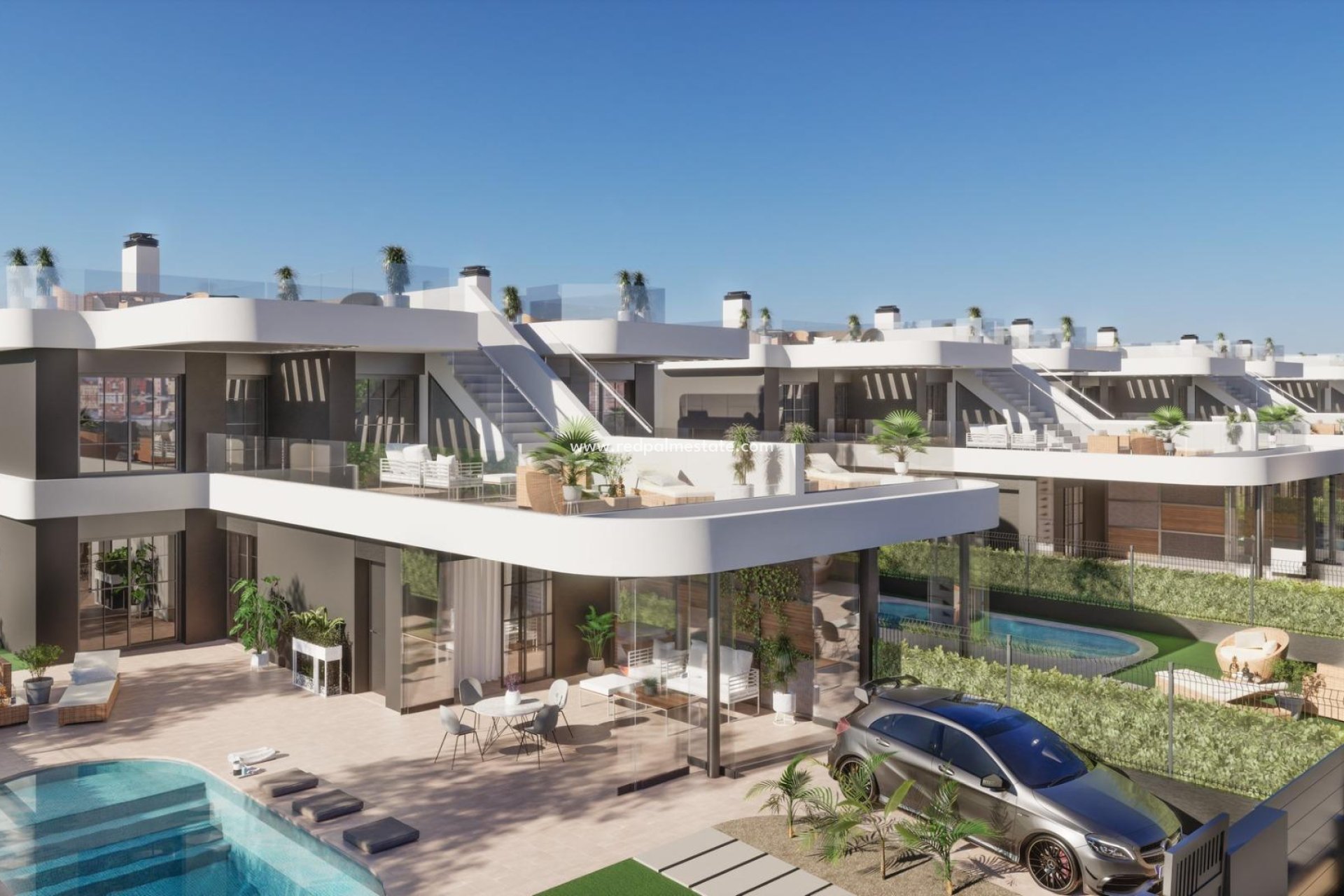 Nieuwbouw Woningen - Vrijstaande villa -
Los Alczares - Serena Golf