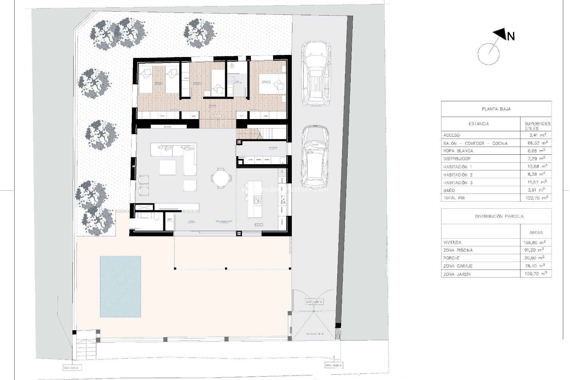 Nieuwbouw Woningen - Vrijstaande villa -
Monforte del Cid - La Capitana