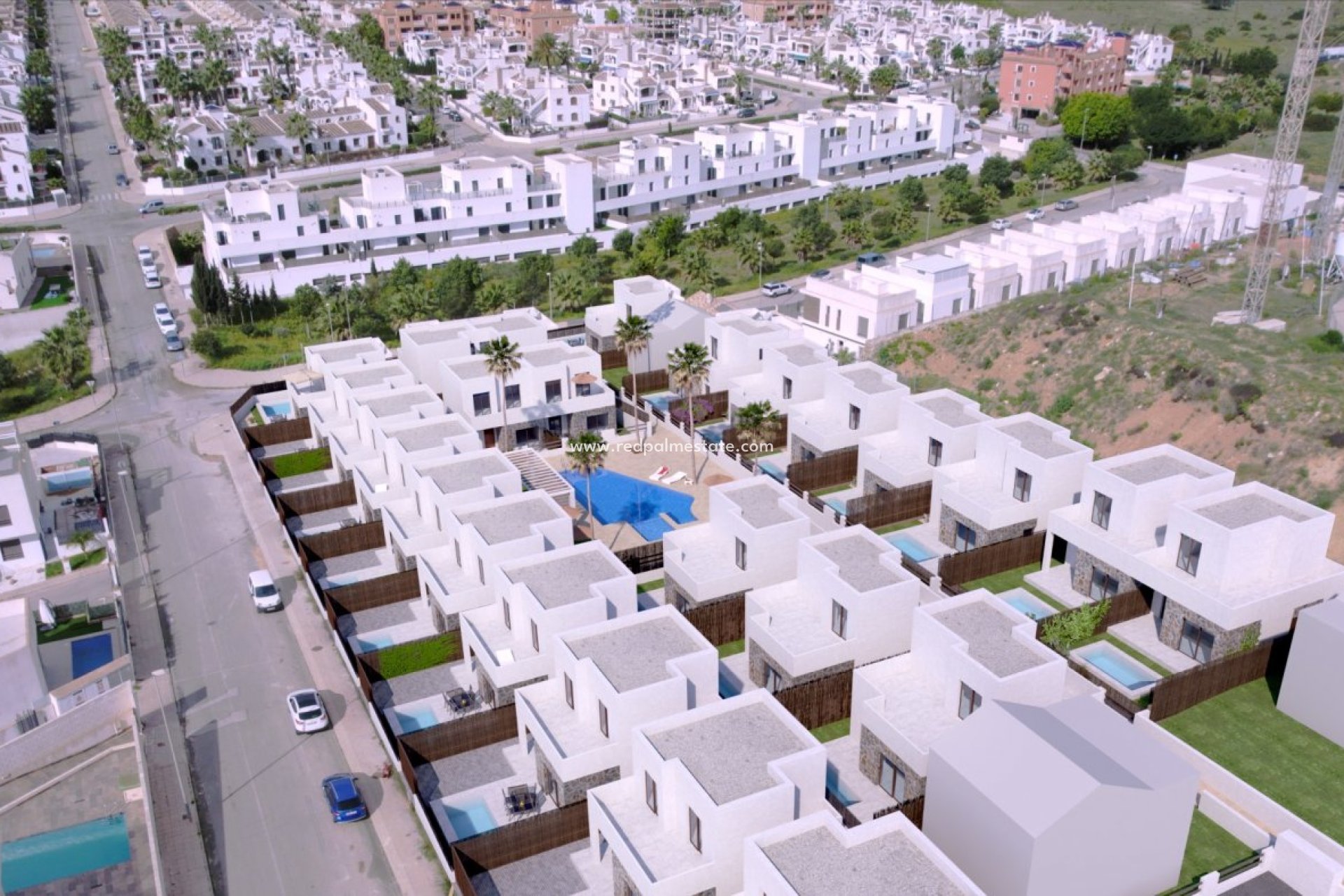 Nieuwbouw Woningen - Vrijstaande villa -
Orihuela Costa - PAU 8