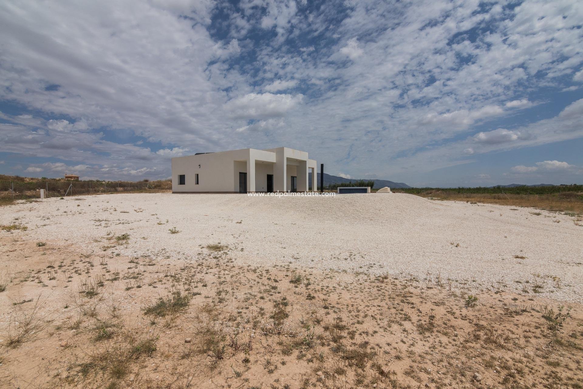 Nieuwbouw Woningen - Vrijstaande villa -
Pinoso - Campo