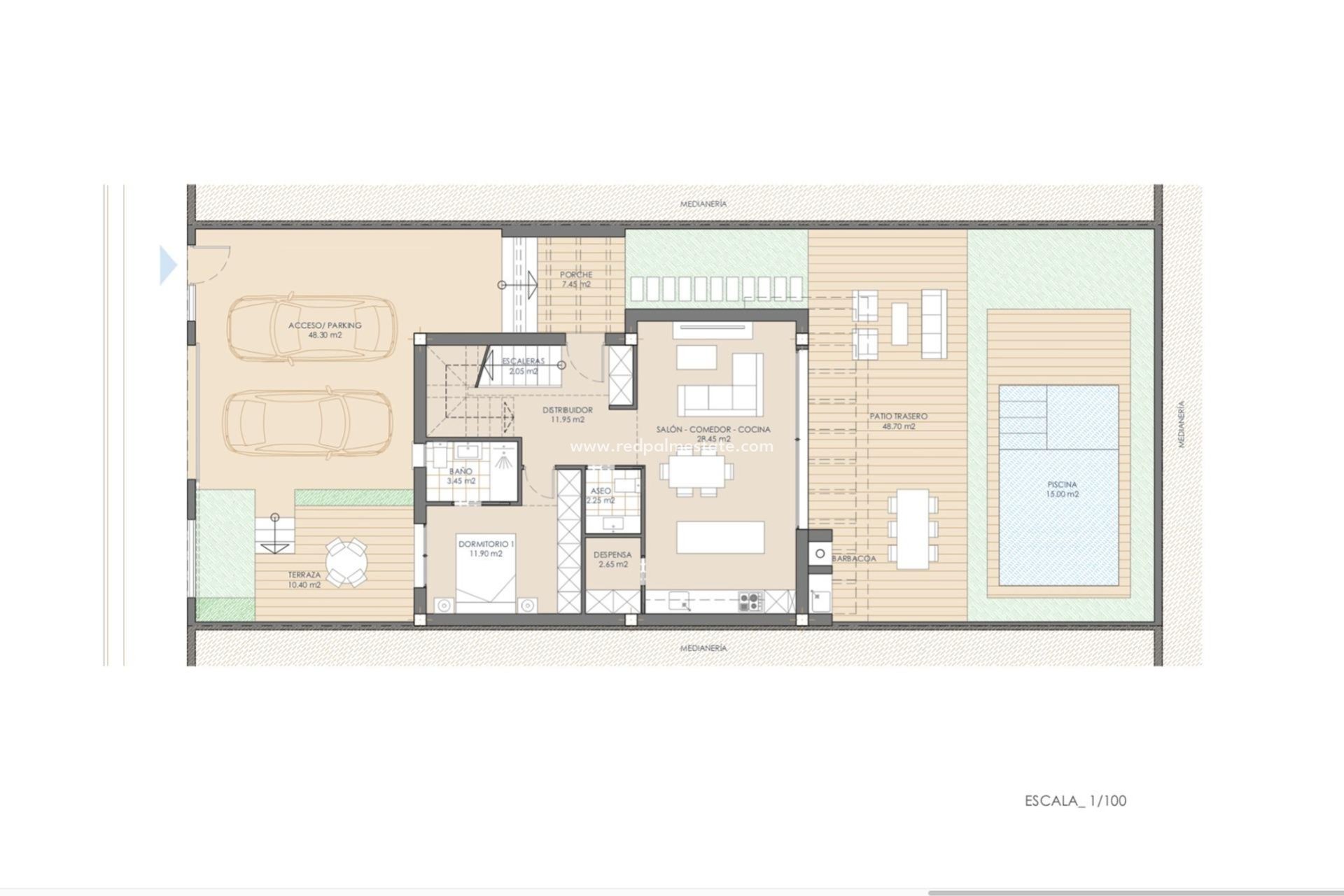 Nieuwbouw Woningen - Vrijstaande villa -
San Juan de los Terreros - Las Mimosas