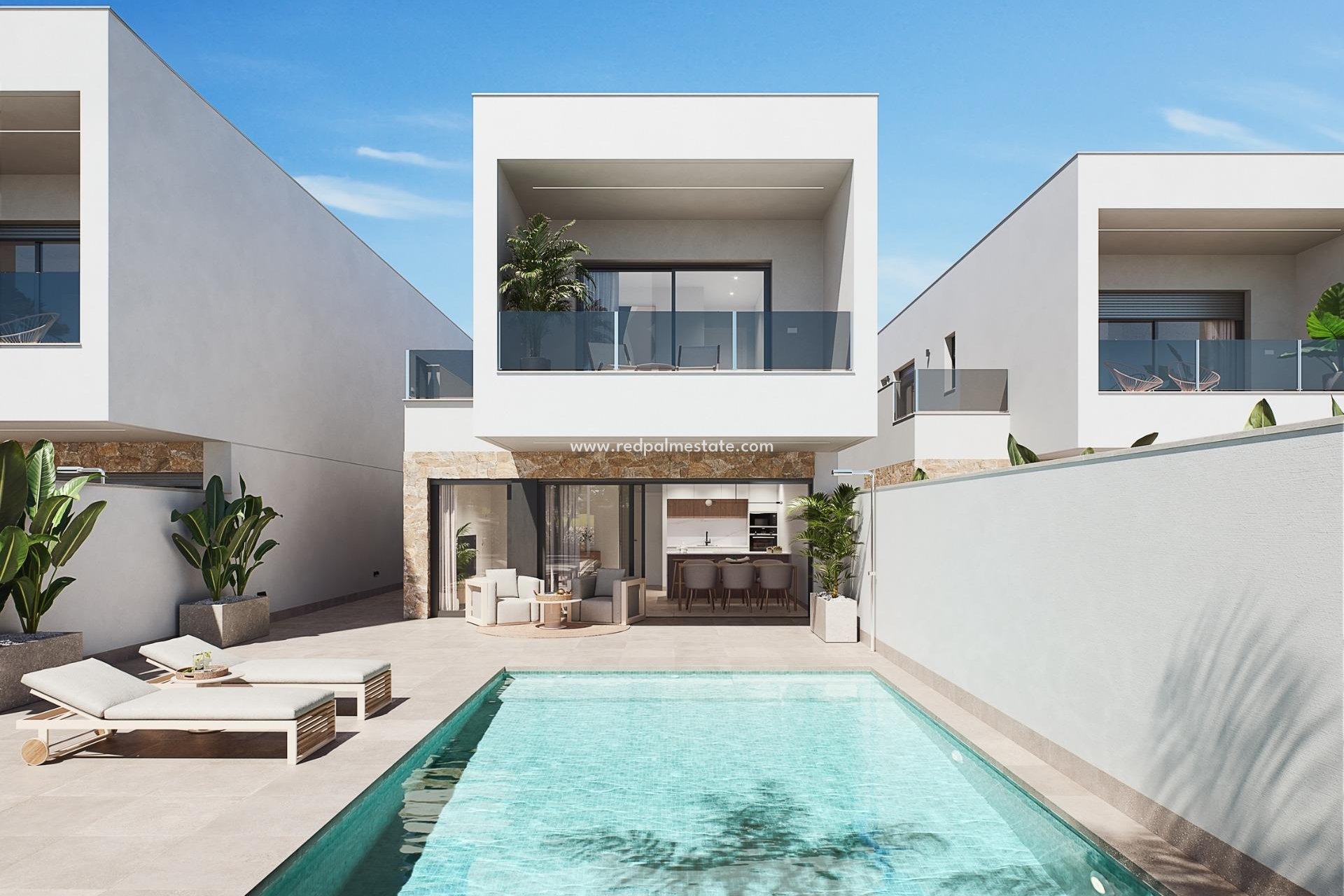 Nieuwbouw Woningen - Vrijstaande villa -
San Pedro del Pinatar - Los Antolinos