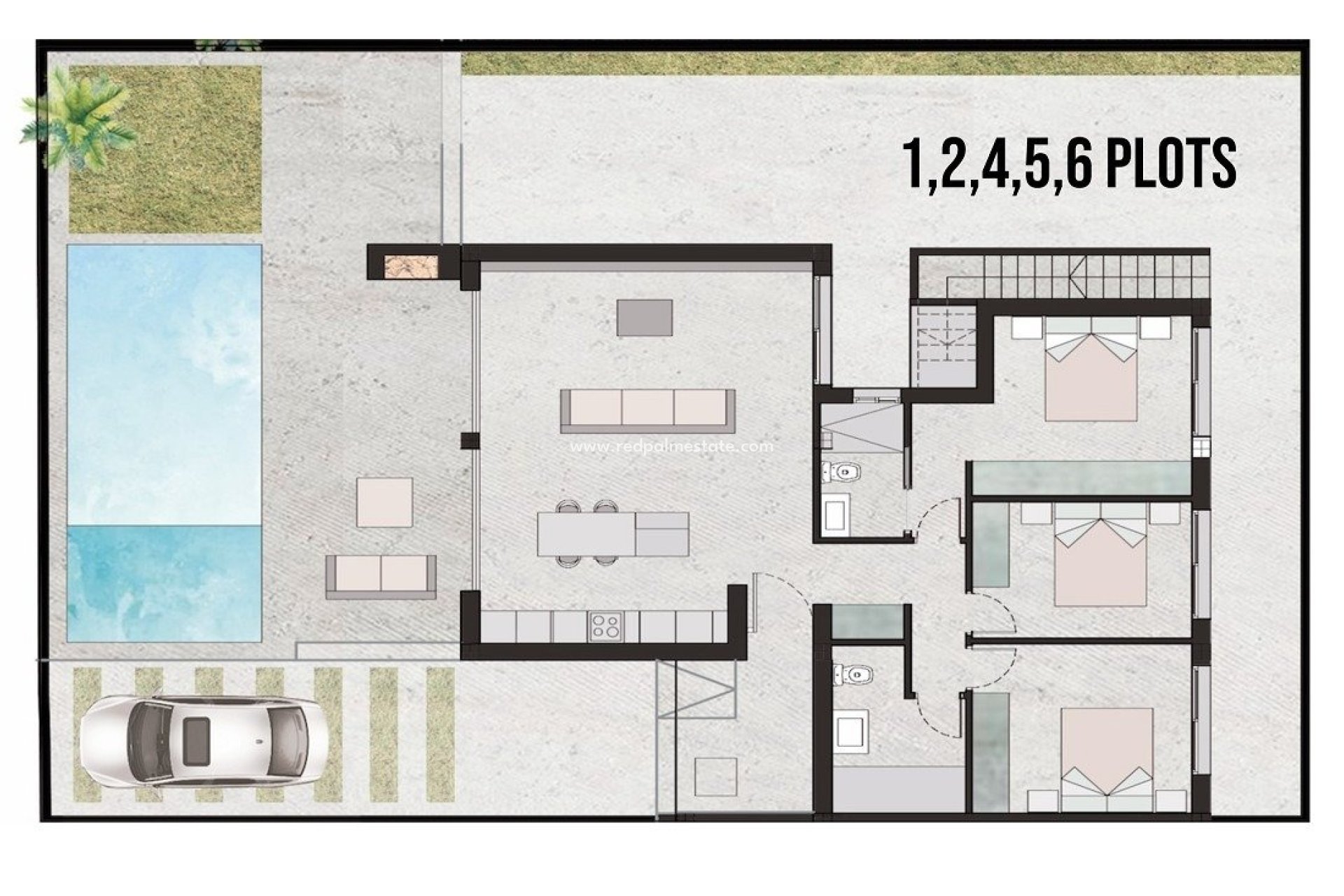 Nieuwbouw Woningen - Vrijstaande villa -
San Pedro del Pinatar - Los Antolinos