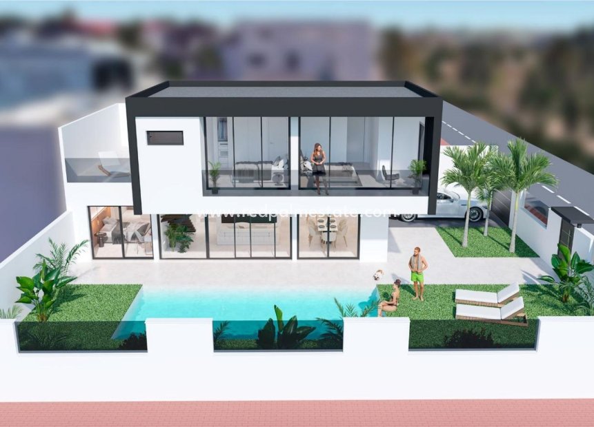 Nieuwbouw Woningen - Vrijstaande villa -
San Pedro del Pinatar - Pueblo