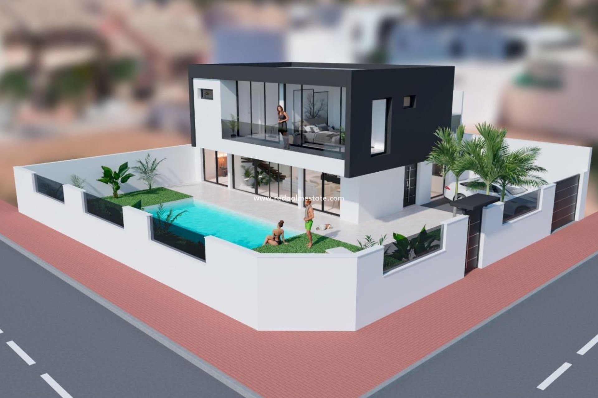 Nieuwbouw Woningen - Vrijstaande villa -
San Pedro del Pinatar - Pueblo