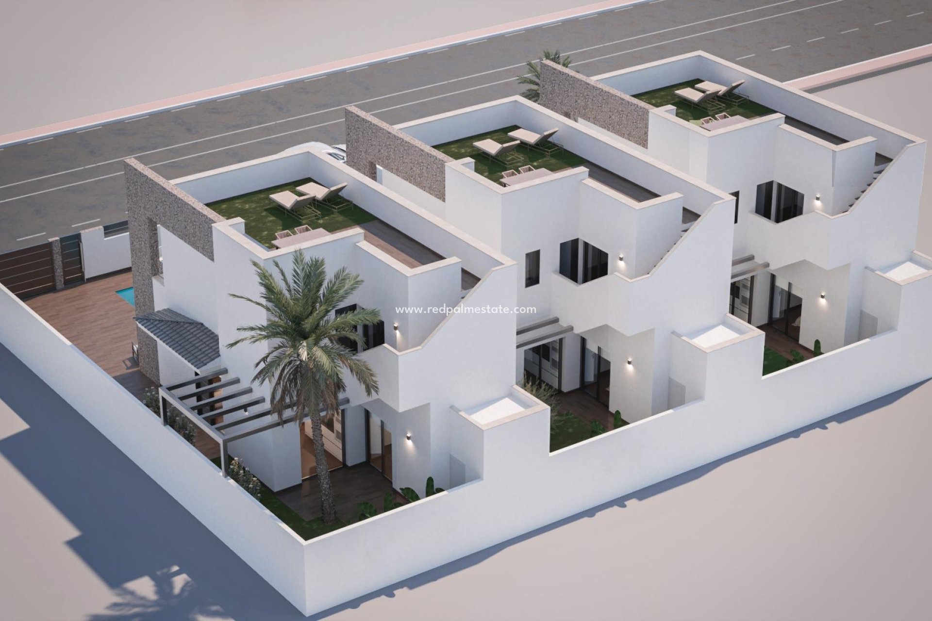 Nieuwbouw Woningen - Vrijstaande villa -
San Pedro del Pinatar - San Pedro de Pinatar