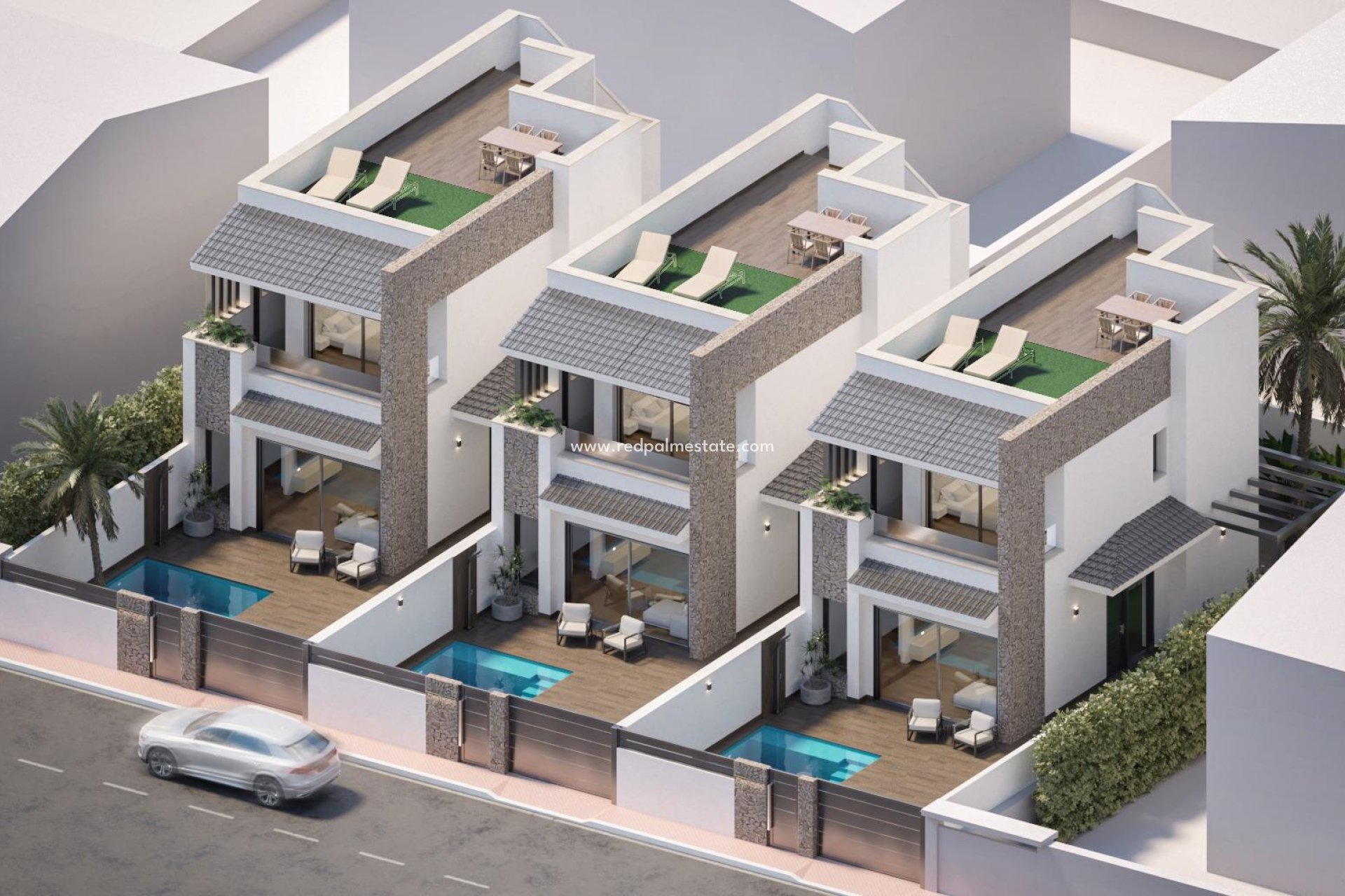 Nieuwbouw Woningen - Vrijstaande villa -
San Pedro del Pinatar - San Pedro de Pinatar