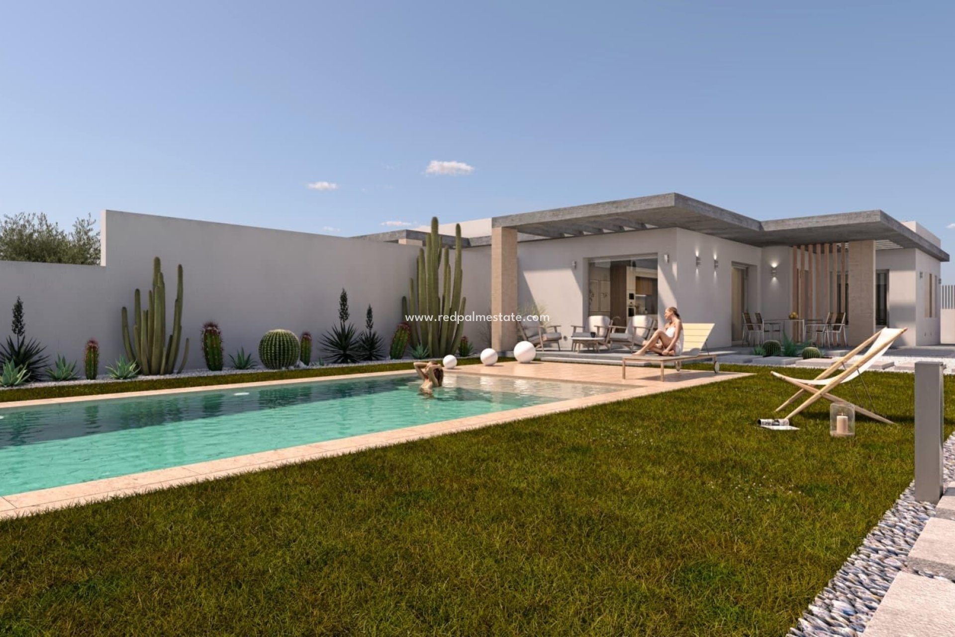 Nieuwbouw Woningen - Vrijstaande villa -
SANTIAGO DE LA RIBERA - San Blas