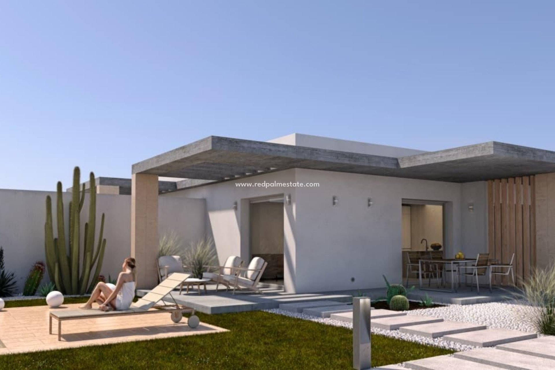 Nieuwbouw Woningen - Vrijstaande villa -
SANTIAGO DE LA RIBERA - San Blas