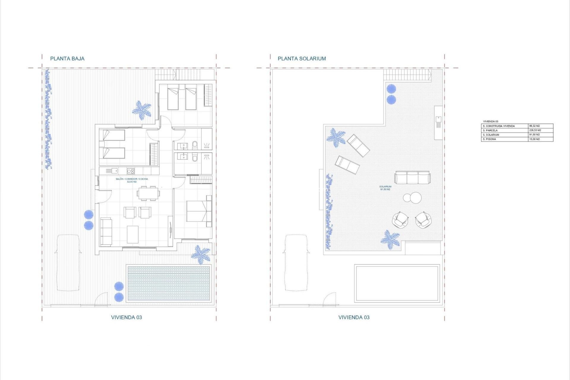 Nieuwbouw Woningen - Vrijstaande villa -
Torre Pacheco - Balsicas