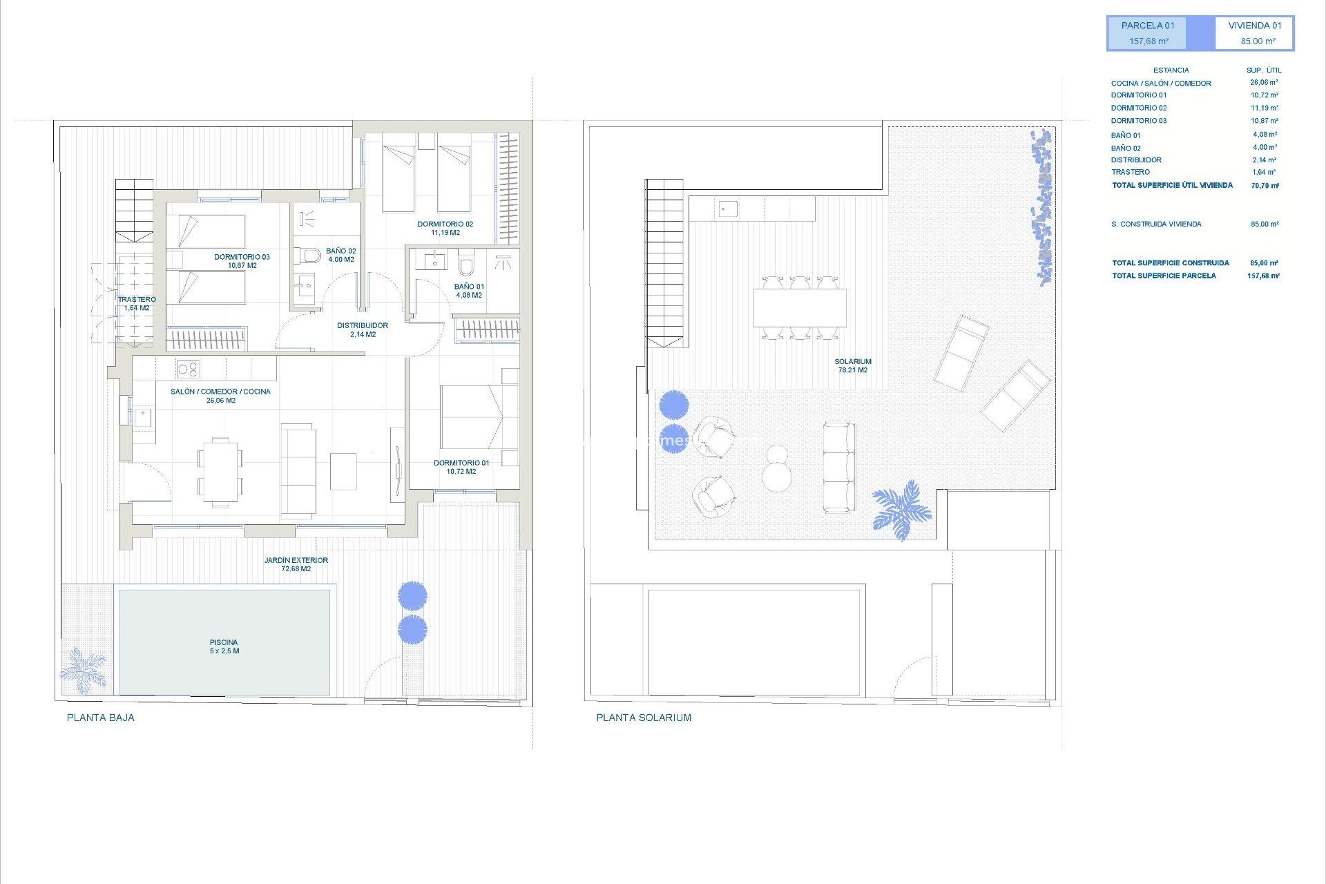 Nieuwbouw Woningen - Vrijstaande villa -
Torre Pacheco - Roldán