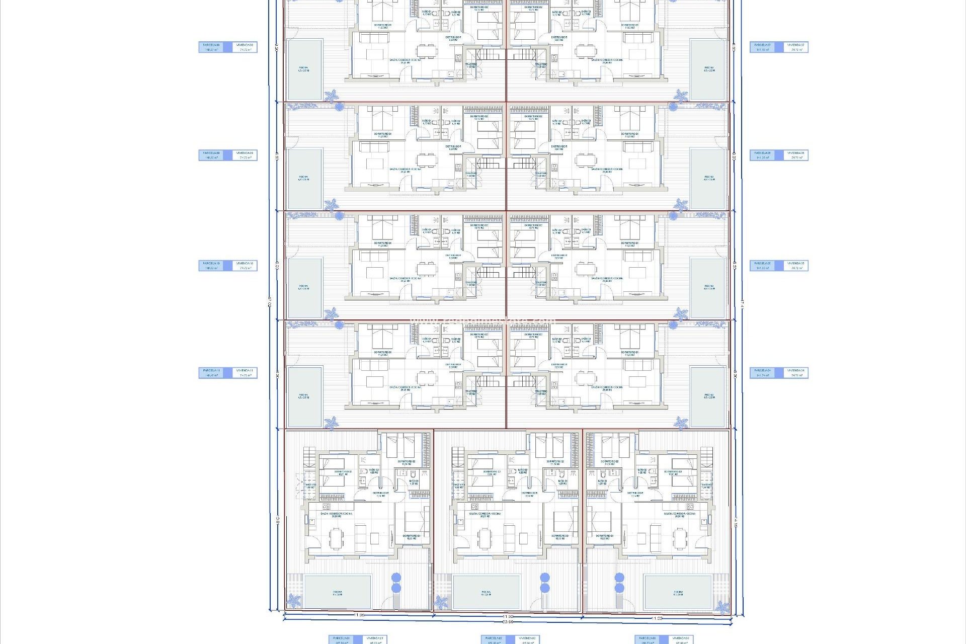 Nieuwbouw Woningen - Vrijstaande villa -
Torre Pacheco - Roldán