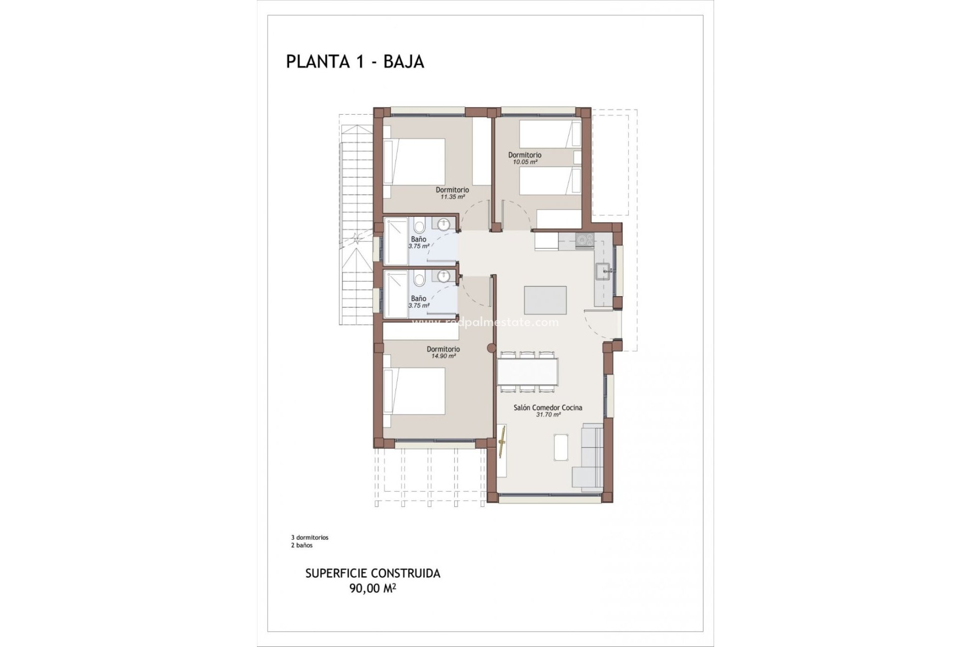 Nieuwbouw Woningen - Vrijstaande villa -
Vera - Vera Playa