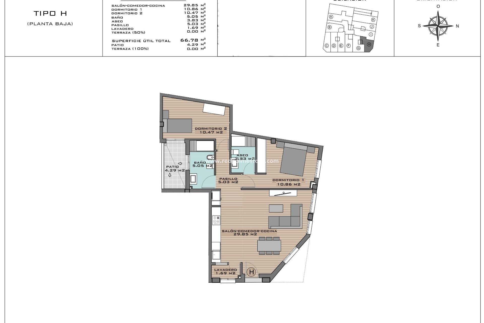 Nouvelle construction - Appartement -
Algorfa - Pueblo