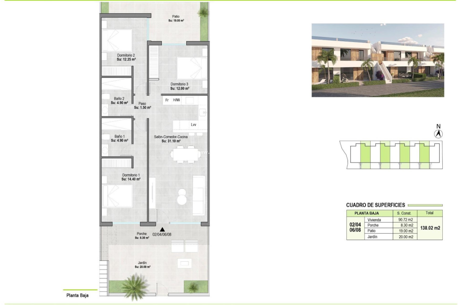 Nouvelle construction - Appartement -
Alhama De Murcia - Condado De Alhama