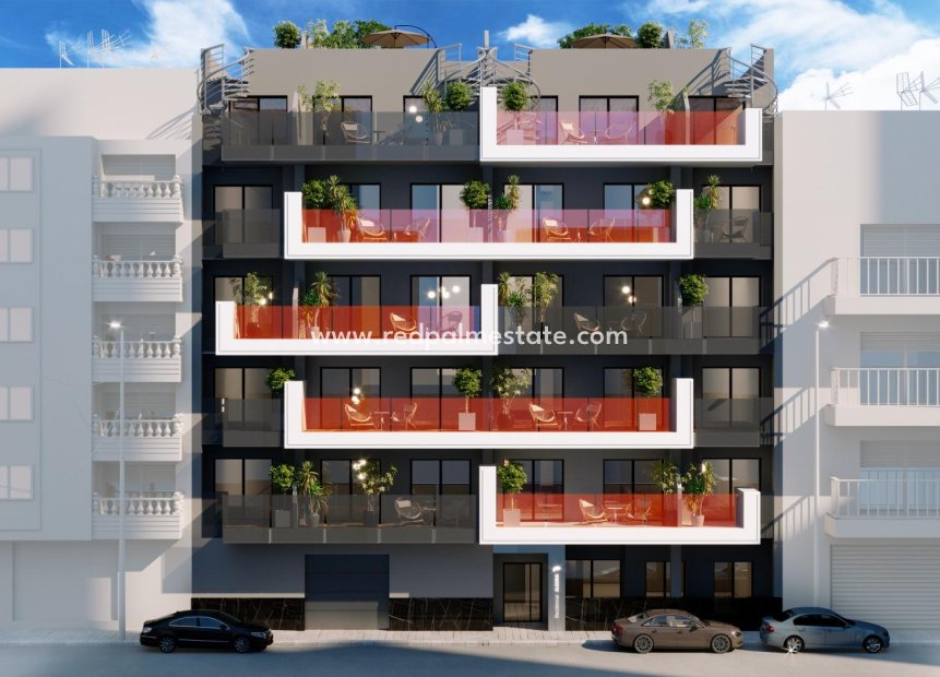 Nouvelle construction - Appartement Attique -
Torrevieja - Center