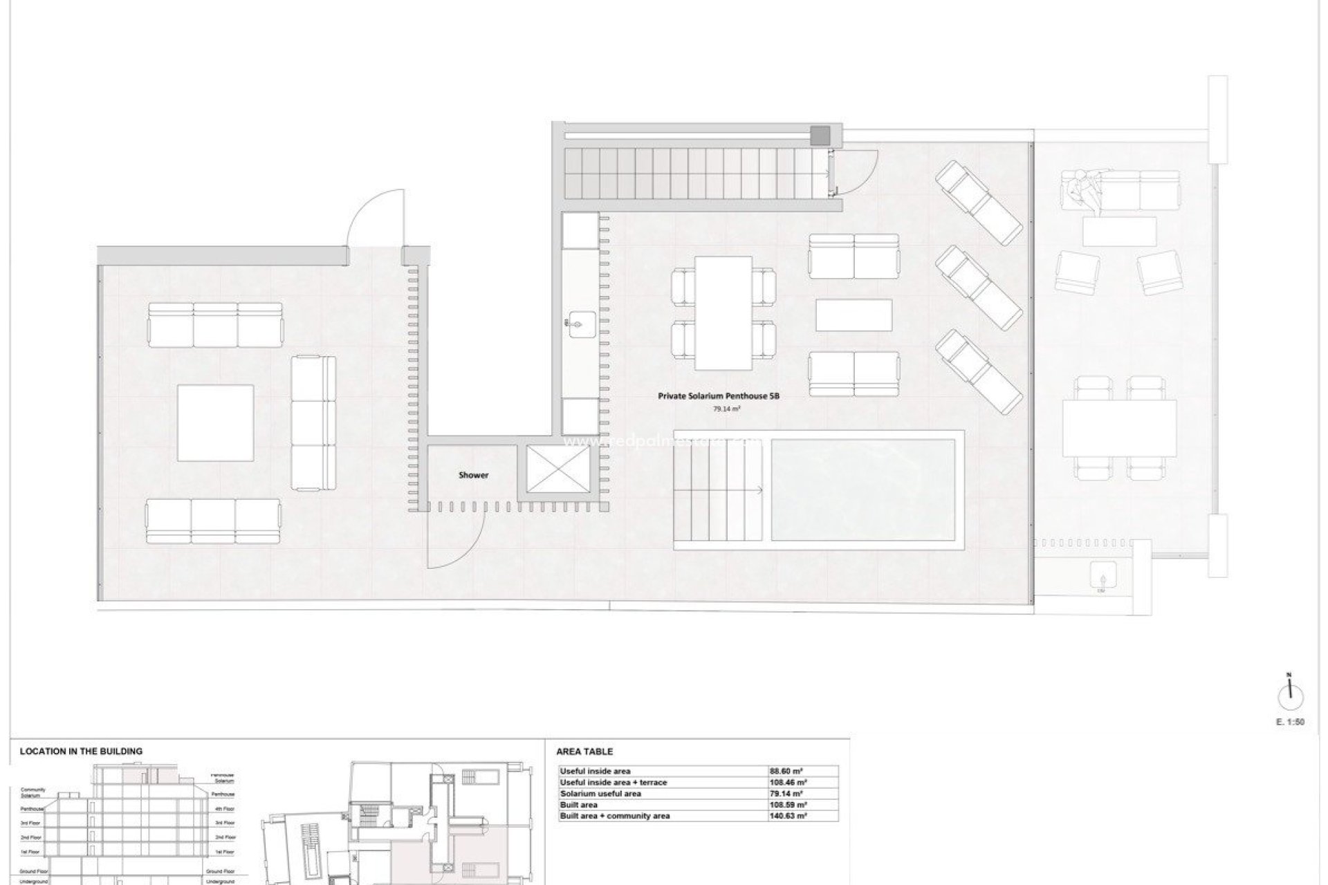 Nouvelle construction - Appartement Attique -
Torrevieja - La Mata