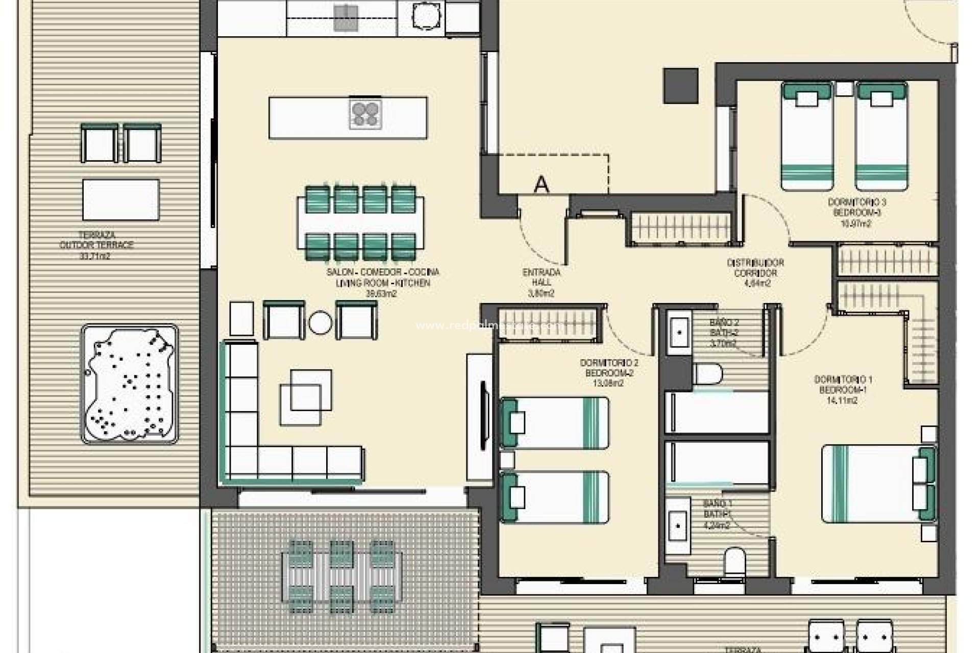 Nouvelle construction - Appartement -
Casares - Buenas Noches