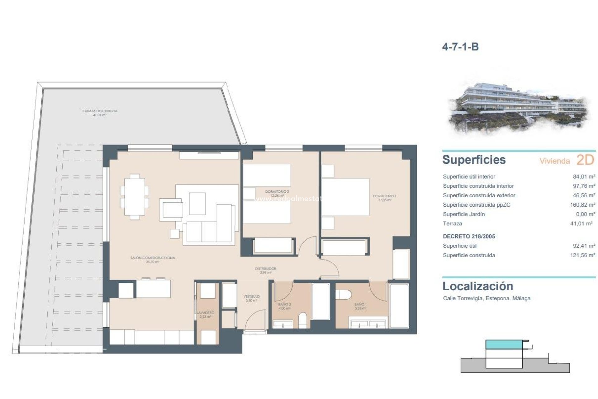 Nouvelle construction - Appartement -
Estepona - Parque Selwo
