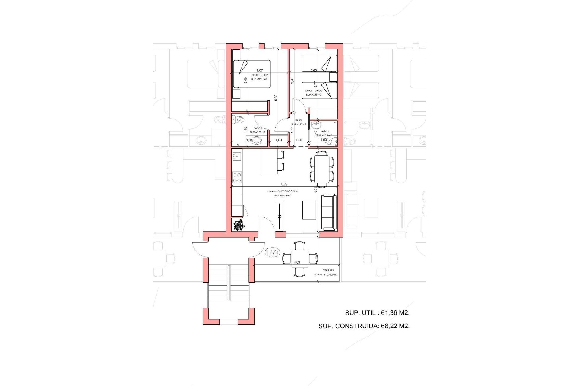 Nouvelle construction - Appartement -
Fuente Álamo - La Pinilla