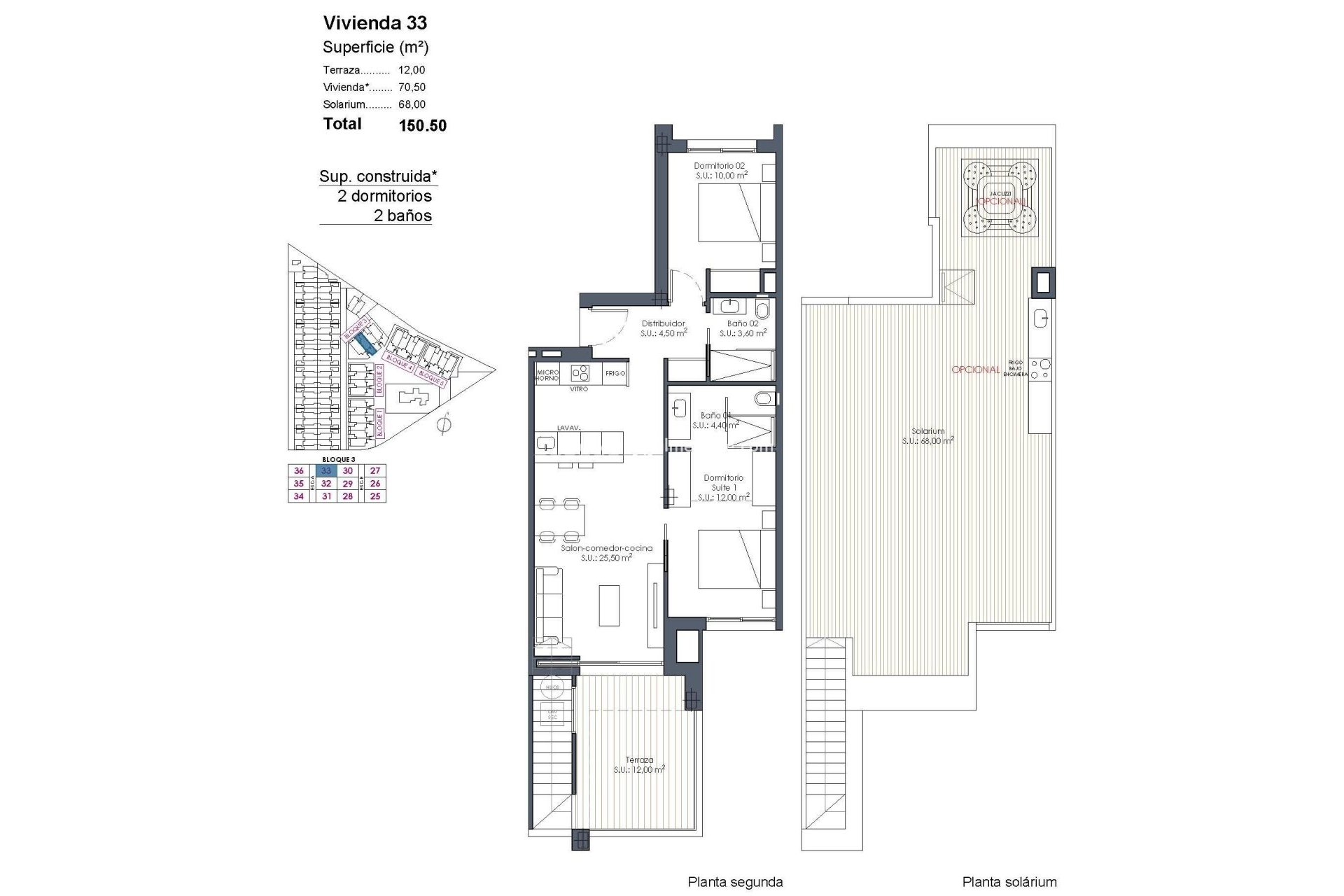 Nouvelle construction - Appartement -
Los Alczares - Serena Golf