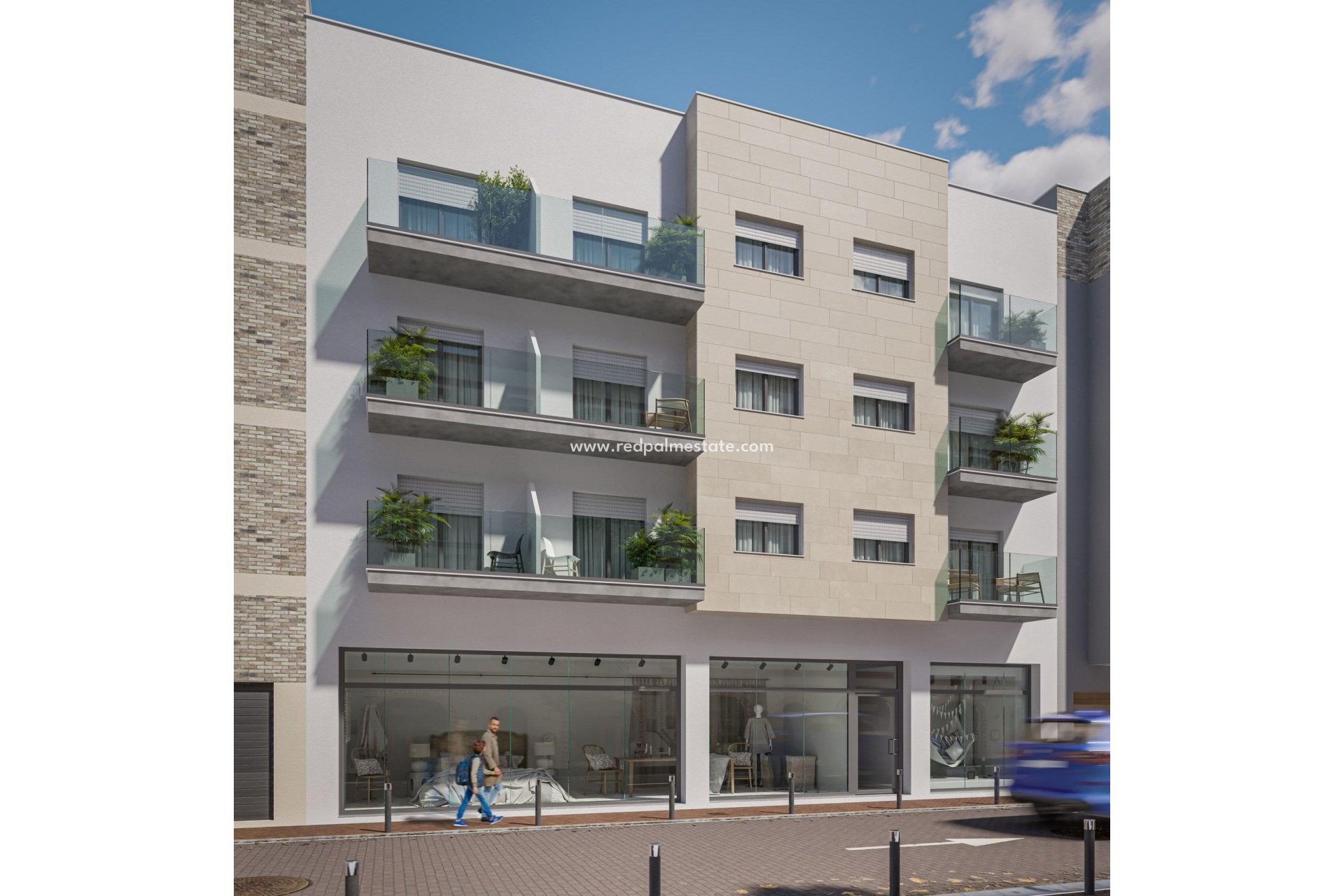 Nouvelle construction - Appartement -
Mazarron - Playa del Puerto