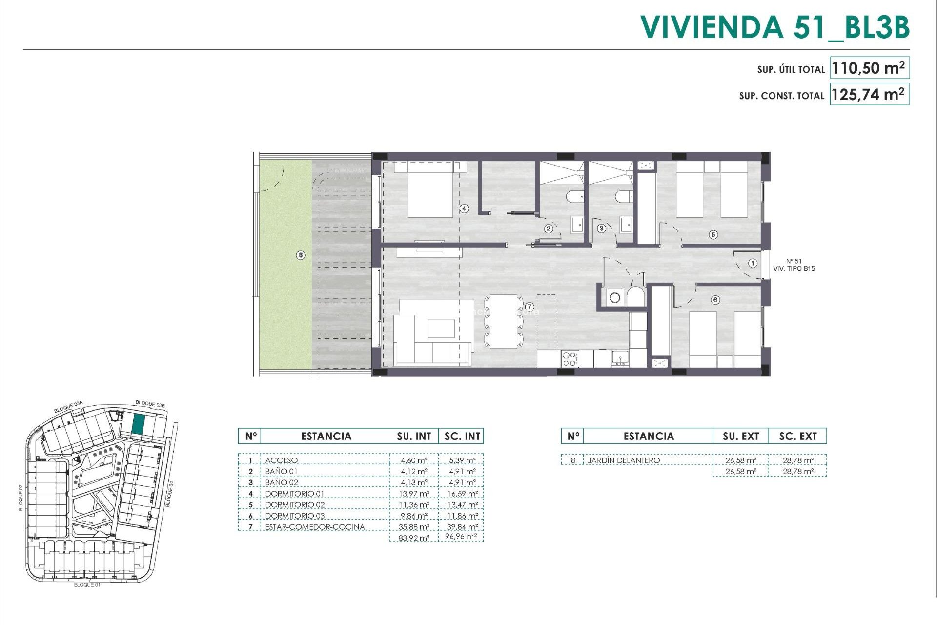 Nouvelle construction - Appartement -
Monforte del Cid - Alenda Golf