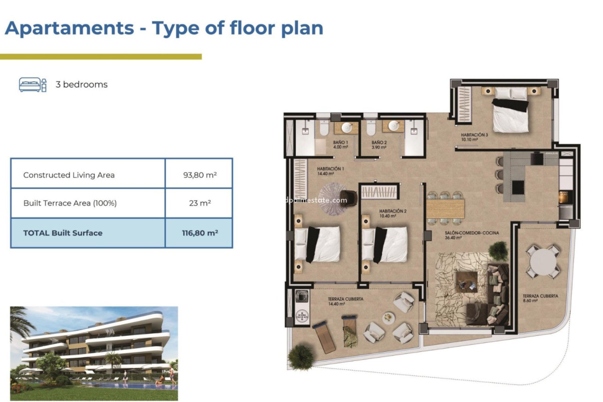 Nouvelle construction - Appartement -
Orihuela Costa - Punta Prima