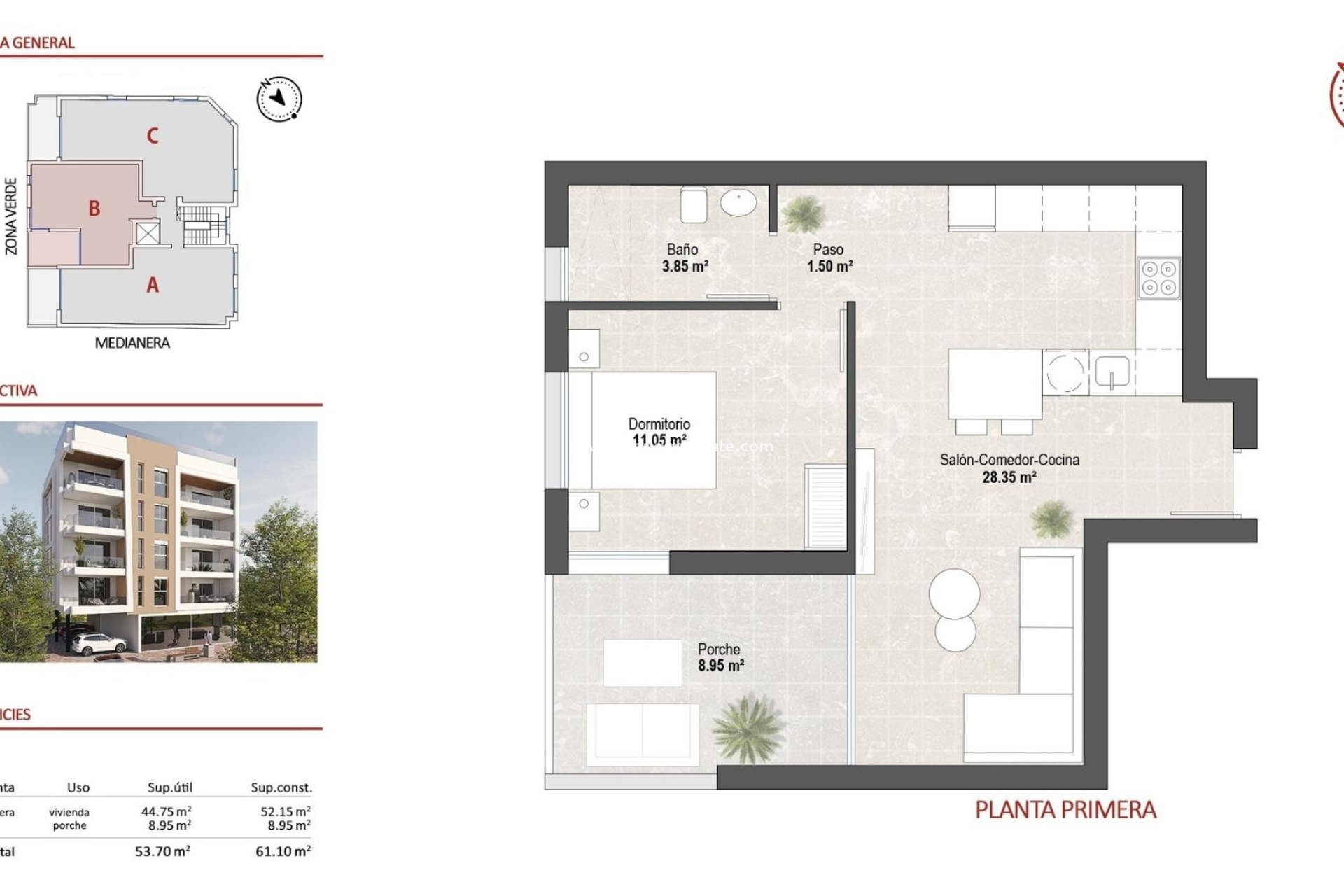 Nouvelle construction - Appartement -
San Pedro del Pinatar - Lo pagan