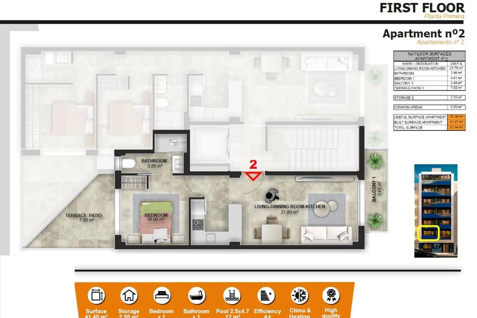Nouvelle construction - Appartement -
Torrevieja - El Acequión - Los Náufragos
