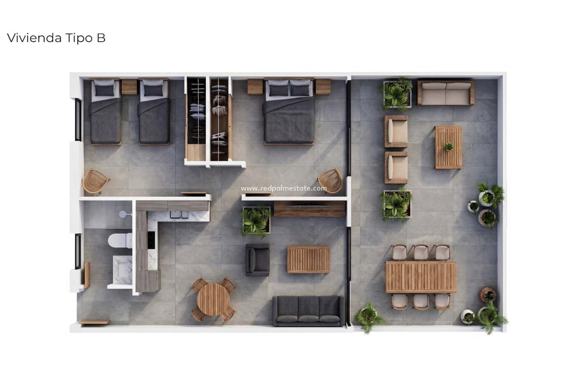 Nouvelle construction - Appartement -
Vera Playa