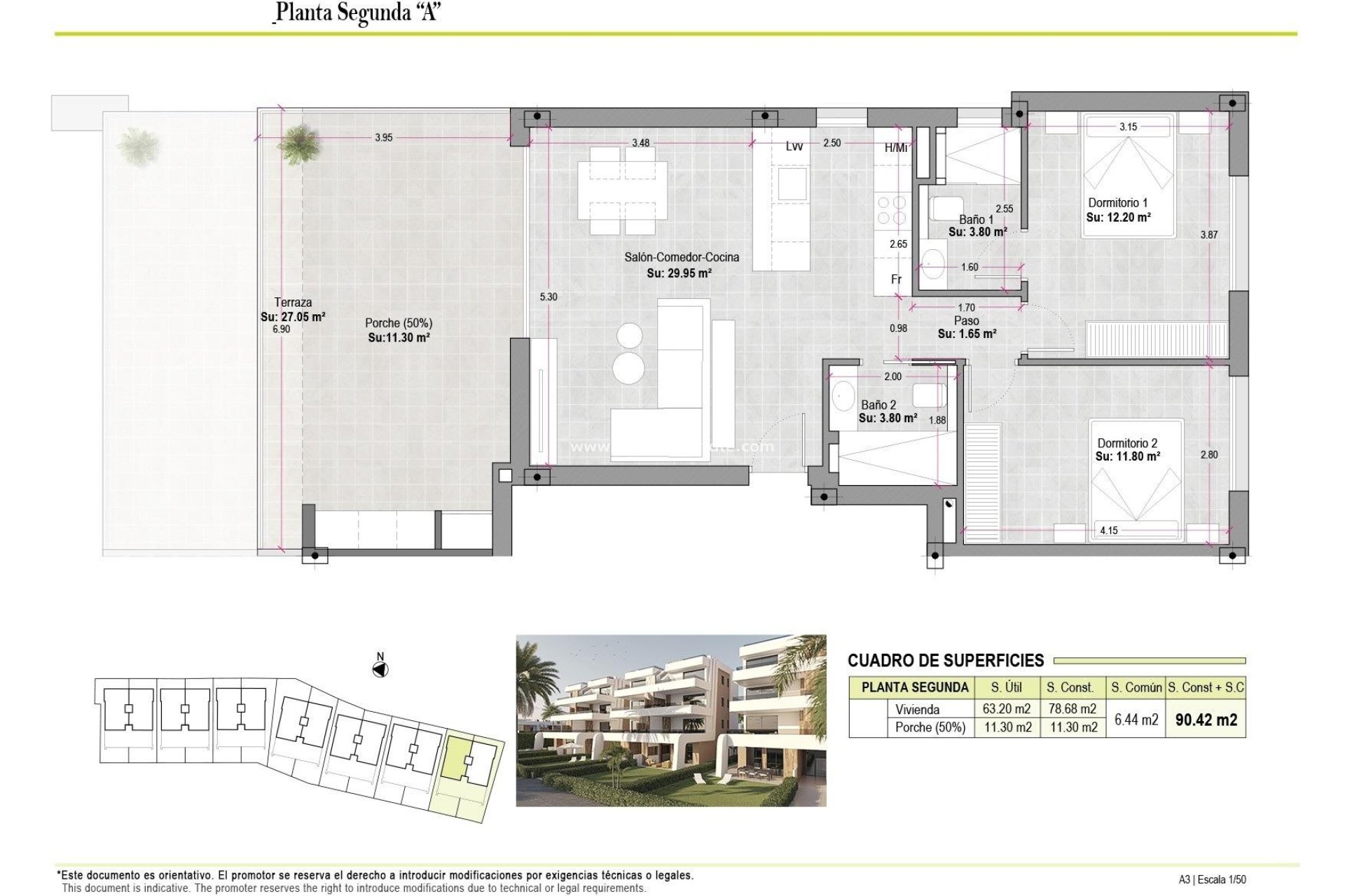 Nouvelle construction - Appartements -
Alhama De Murcia - Condado De Alhama